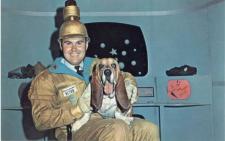 Willard Scott as COMMANDER RETRO (and friend)